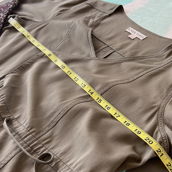 NWT Knox Rose, Embroidered Sleeve Detail, Cinched Waist, Drawstring tie Jacket - Picture 8 of 9